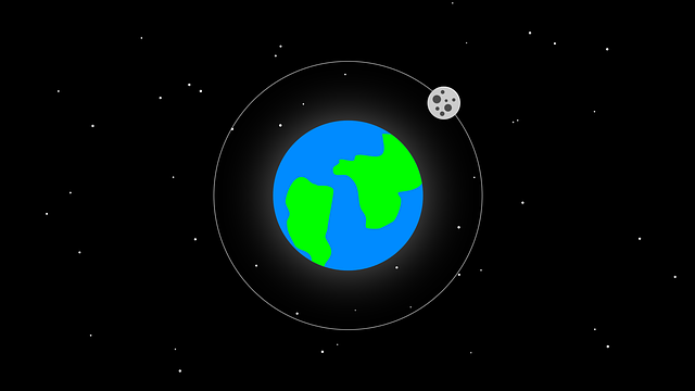 centripetal force between earth and moon. The satellite revolves around the earth. Here Gravitational Attraction between the earth and the satellite supplies this centripetal force.