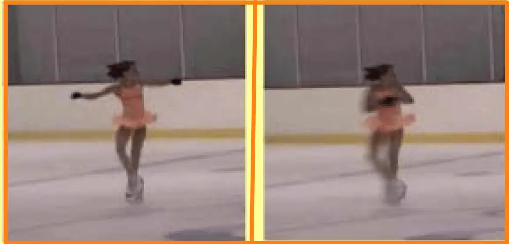 Ice skaters apply the principle of conservation of angular momentum while executing a spin