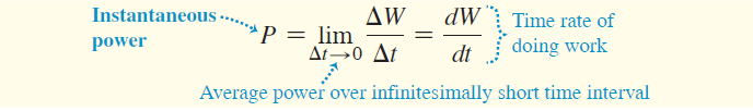 instantaneous power formula