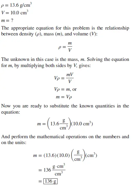 how to solve numerical problems - sample problem solution