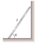 How to solve leaning ladder equilibrium numerical?
