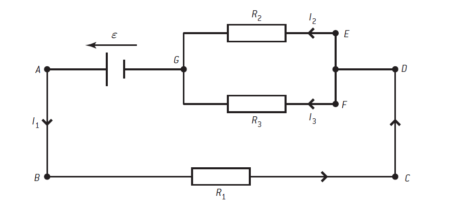 Figure 1: Kirchhoff’s second law example or case-study