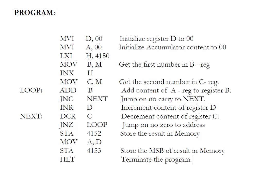 multiplication-of-two-8-bit-numbers-using-8085-microprocessor