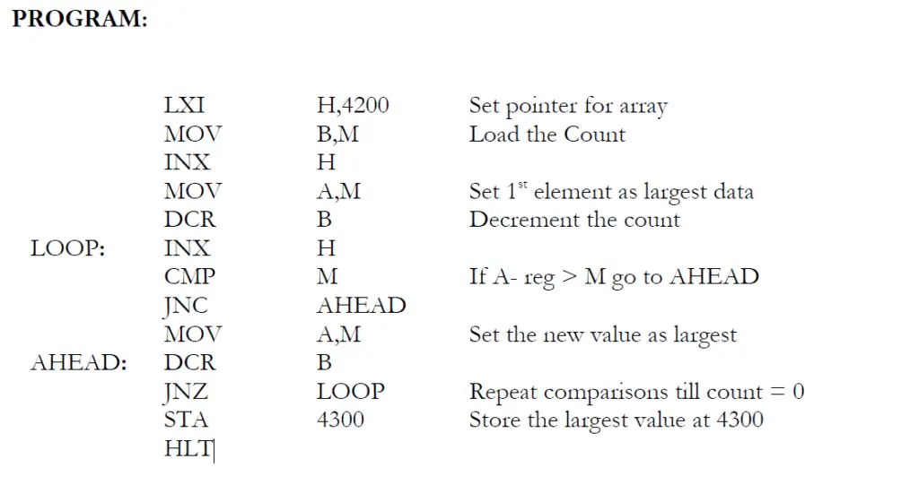 Nth Largest Number In Array In C