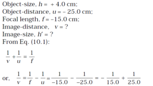 Numericals of Light Class 10 - PhysicsTeacher.in